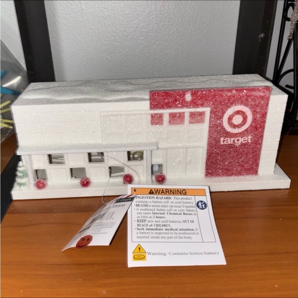 Target Bullseye Playground Snow Covered Lit Target Store - Picture 11 of 11